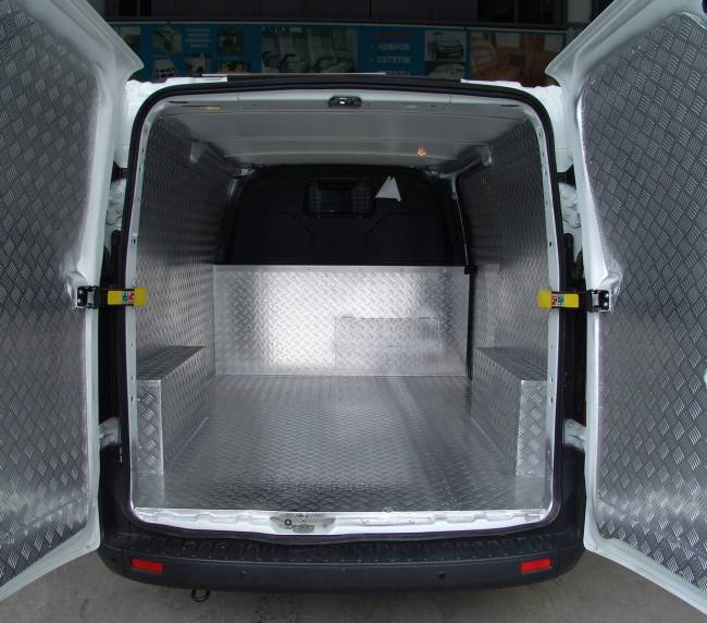 ford custom panelven aluminyum kaplama Panelvan Araç İçi Kaplama ford custom panelven aluminyum kaplama
