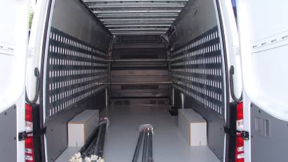 iveco daily panelvan arac ici askilik